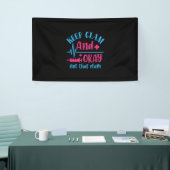 Nurse Gift | Keep Calm And Okay Not That Clam Spandoek (Beurs)