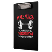 Nurse Gift | Male Nurse Administrering Klembord (Links)