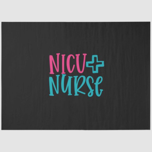 Nurse Gift | NICU Nurse Tissuepapier (Voorkant)