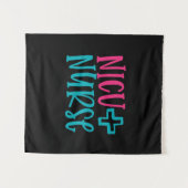 Nurse Gift | NICU Nurse Wandkleed (Voorkant (horizontaal))