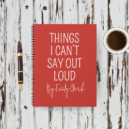 Nurse Gift Notebook, Funny Custom Medical Journal Notitieboek