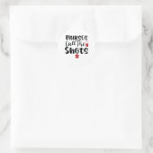 Nurse Gift Nurse Call Ronde Sticker (Tas)