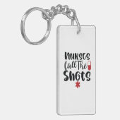 Nurse Gift Nurse Call Sleutelhanger (Voorkant Links)