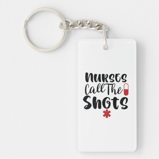 Nurse Gift Nurse Call Sleutelhanger (Voorkant)