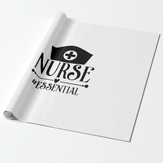 Nurse Gift Nurse Essential Cadeaupapier (Uitgerold)
