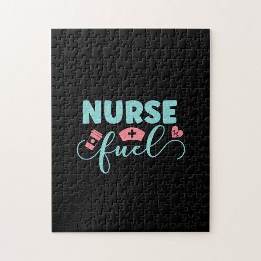 Nurse Gift Nurse Fuel Legpuzzel (Verticaal)