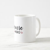 Nurse Gift Nurse Hero Koffiemok (Voorkant rechts)