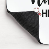 Nurse Gift Nurse Hero Muismat (Hoek)