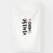 Nurse Gift Nurse Hero Spandoek (Verticaal)