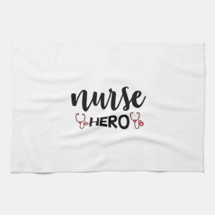 Nurse Gift Nurse Hero Theedoek