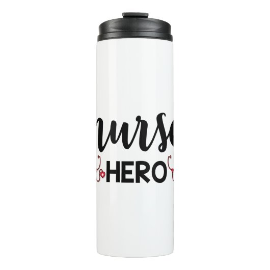 Nurse Gift Nurse Hero Thermosbeker (Voorkant)