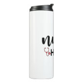 Nurse Gift Nurse Hero Thermosbeker (Gedraaid links)
