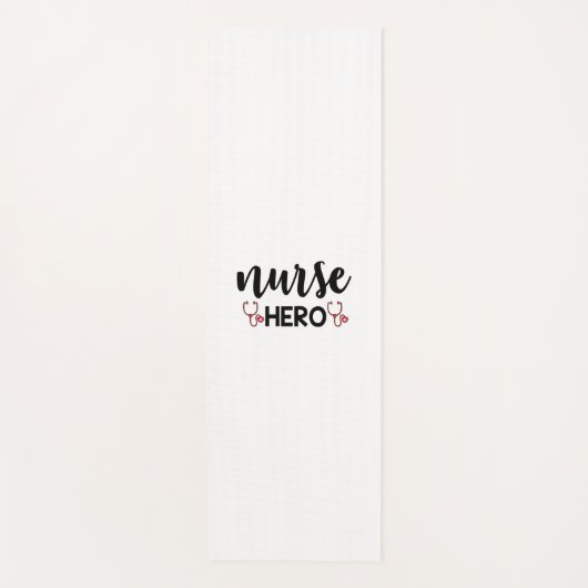 Nurse Gift Nurse Hero Yogamat (Voorkant)