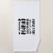 Nurse Gift Nurse I Can Deal With Trauma Strandlaken (Voorkant)