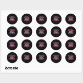 Nurse Gift | Nurse Kind Of Like A Doctor Ronde Sticker (Vel)