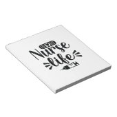 Nurse Gift Nurse Life Notitieblok (Schuin)