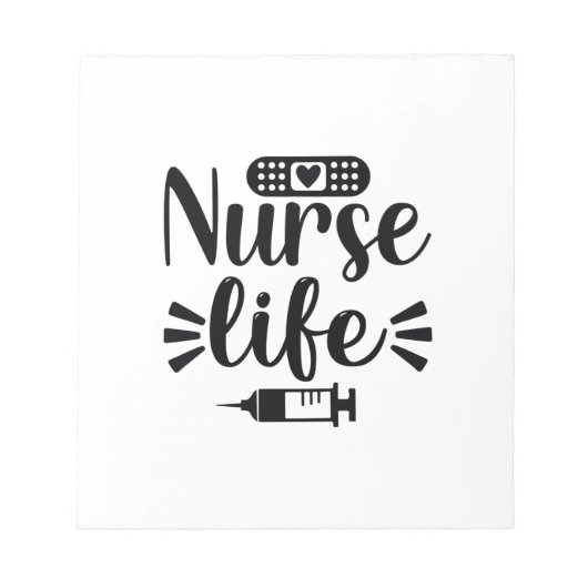 Nurse Gift Nurse Life Notitieblok (Voorkant)