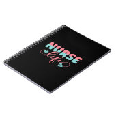 Nurse Gift Nurse Life Notitieboek (Linkerzijde)