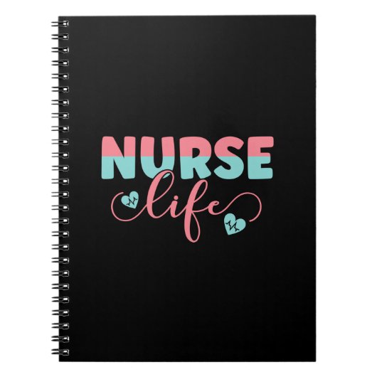 Nurse Gift Nurse Life Notitieboek (Voorkant)
