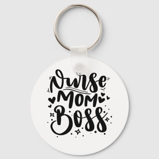 Nurse Gift Nurse Mom Bosnië Sleutelhanger (Voorkant)