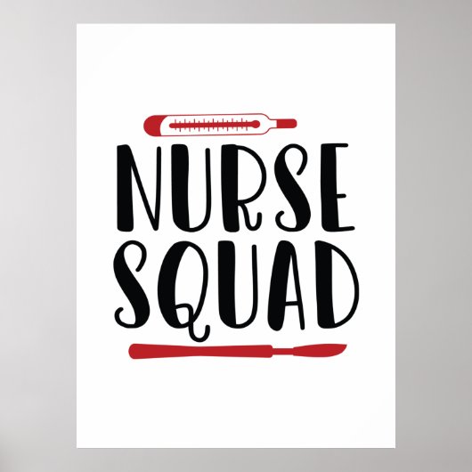 Nurse Gift Nurse Poster (Voorkant)