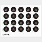 Nurse Gift Nurse Rainbow Ronde Sticker (Vel)
