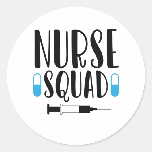 Nurse Gift Nurse Ronde Sticker (Voorkant)