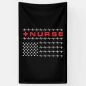 Nurse Gift Nurse Spandoek (Verticaal)