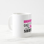 Nurse Gift Nurses Call Koffiemok (Voorkant links)