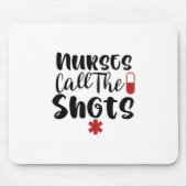 Nurse Gift Nurses Call Muismat (Voorkant)