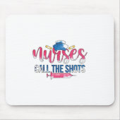 Nurse Gift Nurses Call Muismat (Voorkant)