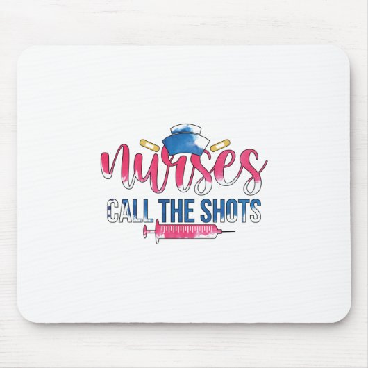 Nurse Gift Nurses Call Muismat (Voorkant)