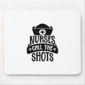 Nurse Gift Nurses Call Muismat (Voorkant)