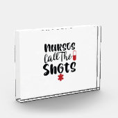 Nurse Gift Nurses Call The Shots Fotoblokken (Links)