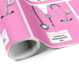 Nurse Gift Pink Cadeaupapier