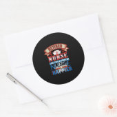 Nurse Gift | Retired Nurse Just Like A Reguular Ronde Sticker (Envelop)