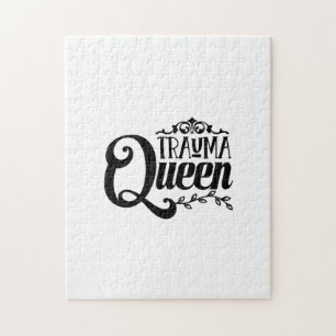 Nurse Gift Trauma Queen Legpuzzel