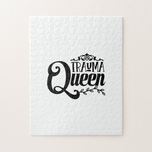 Nurse Gift Trauma Queen Legpuzzel (Verticaal)
