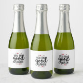 Nurse Gift You RN Good Hands Sparkling Wijnetiket (Flessen)
