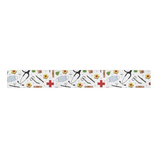 Nurse Gifts Grosgrain Lint (Voorkant)