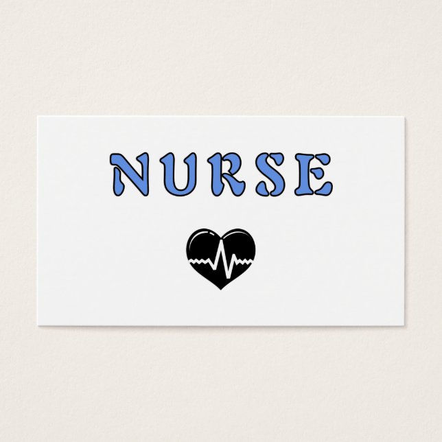 Nurse Gifts Visitekaartjes (Voorkant)
