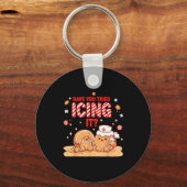 Nurse Gingerbread Man Costume, Xmas Have You Tried Sleutelhanger (Voorkant)