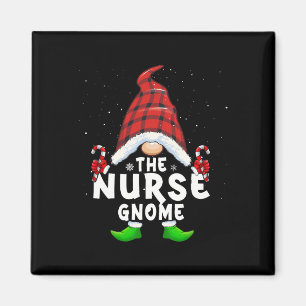 Nurse Gnome Buffalo Play Matching Family Christma Magneet