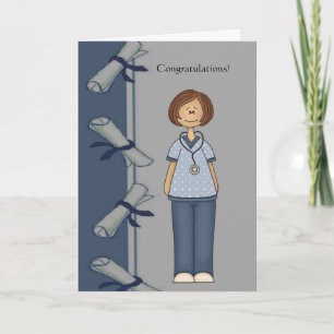 Nurse Graduate Personalized Kaart
