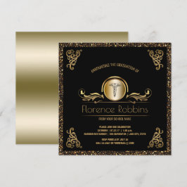 Nurse Graduation Party | Gold Pinning-ceremonie Kaart