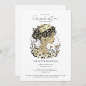 Nurse Graduation Party Kaart (Voorkant / Achterkant)