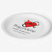  Nurse Graduation Party Papieren Bordje (Gekanteld)