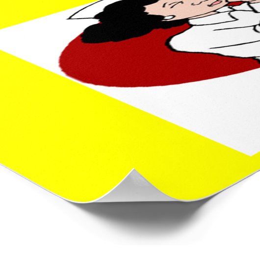 NURSE grap Poster (Hoek)