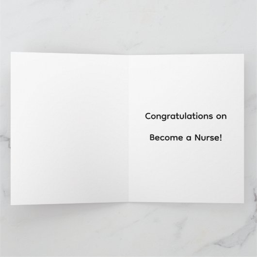 Nurse Greeting Card Kaart (Binnen)