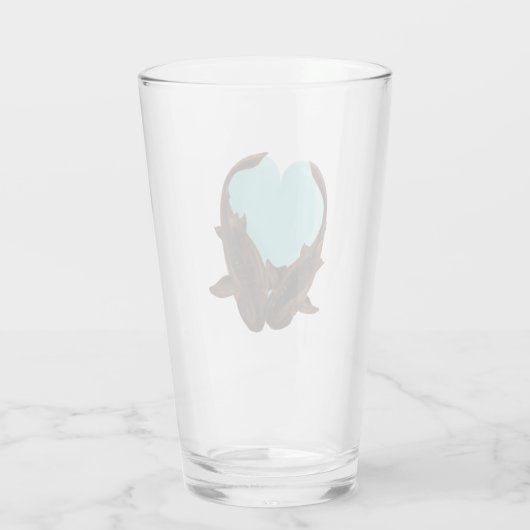 Nurse haaien snijden glas (Achterkant)